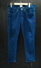 WTAPS ダブルタップス 14SS デニム パンツ BLUES VERY SKINNY RAW 薄手 141GWDT-PTM02S 日本製のサムネイル