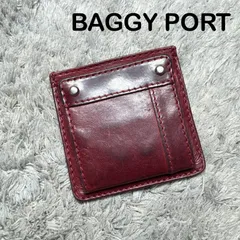 BAGGY PORT バギーポート 二つ折り財布 本革 レザー ボルドーのサムネイル