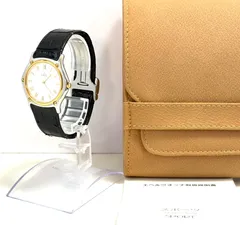 EBEL エベル 181909 クラシックウェーブ ホワイト系文字盤 YG/SS クォーツ 腕時計 不動 ケース付のサムネイル