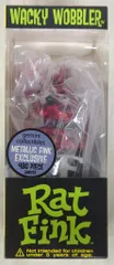 FUNKO WACKY WOBBLER Rat Fink(メタリックレッド/黒服/白字)のサムネイル