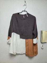 ラウ(LAWOO) レーヨン愛 レーヨン ブラウスのサムネイル