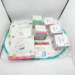 ポケモン 一番くじ Pokémon YUM YUM SWEETS D賞 ラグマット E賞 グラス 皿 F賞 ストックコンテナ セット まとめ売り 【TE0714】のサムネイル