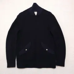 サカイ ショールカラー ポケット ニットのサムネイル