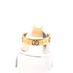 ◇GUCCI グッチ◇GG リング ICON 750ホワイトゴールド サイズ7号