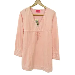 ジューシークチュール チュニック シャツ トップス 長袖 カシュクール 未使用品 レディース Pサイズ ピンク JUICY COUTUREのサムネイル