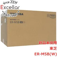[bn:8] TOSHIBA　単機能レンジ　ER-M5B(W)　ホワイトのサムネイル