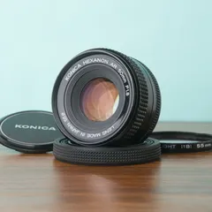 【外観美品】コニカ HEXANON 50mm f1.8 AR オールドレンズ #381のサムネイル