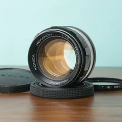 【美品】コニカ HEXANON 57mm f1.4 AR オールドレンズ #390のサムネイル