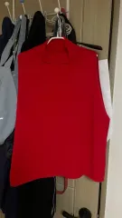カシミア ブレンド タートルネック ノースリーブ ニット ベストのサムネイル