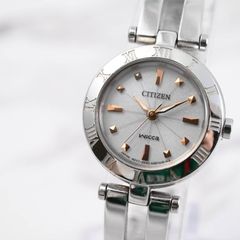 稼働品 CITIZEN シチズン wicca ウィッカ レディース 腕時計 エコ 