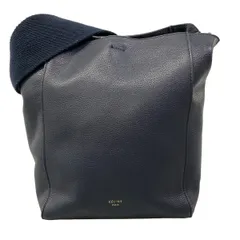 CELINE(セリーヌ) ショルダーバッグ サングルバケット スモール ネイビー レザーのサムネイル