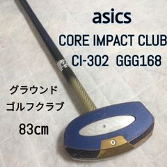 美品1回使asics アシックス グラウンドゴルフ コアインパクト CI-302