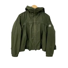 MONCLER(モンクレール) ブルゾン サイズ0 XS レディース美品  LUNE カーキ 長袖/ショート丈/フード付き/春/秋のサムネイル