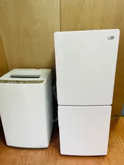 福岡市内近郊限定　Haier 冷蔵庫・AQUA 洗濯機 2点セット 2022年・2021年製 一人暮らし 新生活のサムネイル