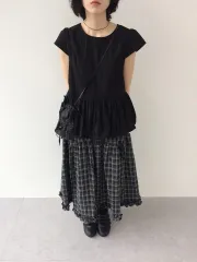 バルーン ブラウス blackのサムネイル