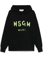 新品 MSGM ネオンロゴ フーディーのサムネイル