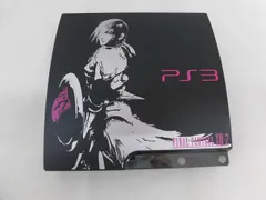  中古品 ゲーム プレイステーション3 PS3本体 CECH-3000B FFXIII ファイナルファンタジー13 ライトニングエディションのサムネイル