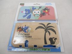 Used Game New Nintendo 3DS Accessory/Peripheral LL Pokémon Sun & Moon Rubber Coated Cover