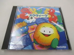  中古品 ゲーム NEC PCエンジン HuCARD スクウィークのサムネイル