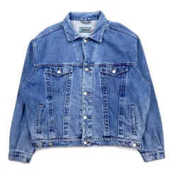 90年代 WHEELER 3rdタイプ デニムジャケット Gジャン XL ブルー コットンのサムネイル