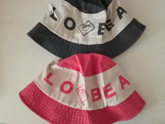 LOVEBEA パータン バケットハット ウール 帽子 ピンク/ブラックのサムネイル