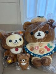 大リラックマ展 ソファー付きぬいぐるみ コリラックマ、リラックマ