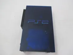 中古品 ゲーム プレイステーション2 PS2 本体 SCPH-50000 ミッドナイトブルーのサムネイル