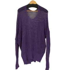 サルバム sulvam MESH ASYMMETRY KNIT メッシュアシンメトリーニット メンズ  Sのサムネイル