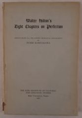 Walter Hilton's Eight Chapters on Perfection