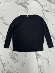 ルルレモン ブラック 長袖Tシャツのサムネイル