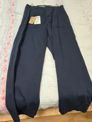 ORSLOW ヘリンボーン ツイル サマー ファティーグ パンツ ネイビー 2(M) サイズのサムネイル