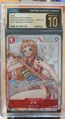 CGC Pristine 10】ワンピースおナミ OP06-101 パラレル - メルカリ