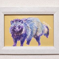 ハンドメイド パステル A4 狼 - メルカリ