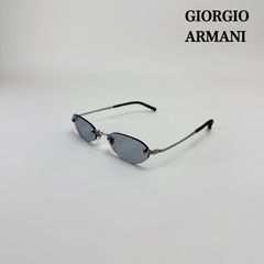 極美品】GIORGIO ARMANI アルマーニ オーバル サングラス 北野武