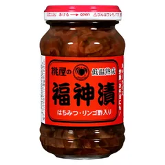 桃屋 福神漬 145g瓶×12本入| 送料無料 一般食品 福神漬け 惣菜 瓶 ふくじん漬 ストック ケース買い まとめ買い 業者 仕入れ 大量 もも ピーチのサムネイル