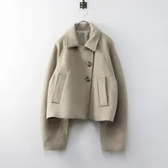 アズールバイマウジー AZUL BY MOUSSY コクーンスリーブショートコート F｜ベージュ トップス ブルゾン【2400015052922】のサムネイル