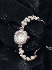美品】 テリ強！ あこや真珠 ブレスレット 本真珠 7-7.4mm - メルカリ