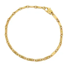 カルティエ フィガロ ブレスレット #18 750 (K18YG) レディース CARTIER【中古】 【ジュエリー】のサムネイル
