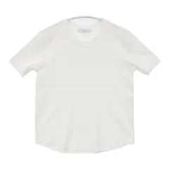 ASTRAET コットンフライス クルーネック ショートスリーブ カットソー 定価12100円 半袖Ｔシャツ カットソー ホワイト レディース アストラット【中古】6-0702S∞のサムネイル
