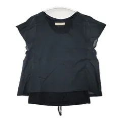suzuki takayuki レイヤード S211-02 半袖Ｔシャツ カットソー ブラック レディース スズキタカユキ【中古】6-0702S∞のサムネイル