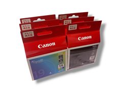 Canon キャノン純正インクBCI-19 カラー・ブラック各4個 - メルカリ