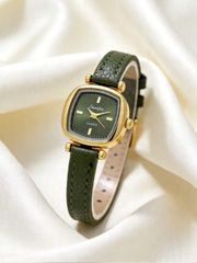 Ladies' Quartz Watch, 1pc. Elegant retro-style ladies' quartz watch, small square shape, alloy case, luxurious and delicate, perfect for commuting or the office, ideal gift for birthdays, anniversaries, and Mother's Day, sophisticated ladies' watch accessory.
