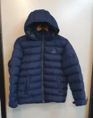 ベネトン(BENETTON) ネイビー ダウン アウター ELサイズ ほぼ新品のサムネイル
