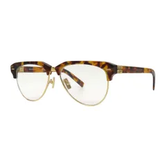 ミュウミュウ ロゴ テンプル アイウェア SMU09Z ユニセックス ブラウン系 MIUMIU【中古】 【アパレル・小物】のサムネイル