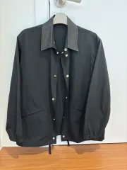 KAPTAIN SUNSHINE (キャプテンサンシャイン) コットン ナイロン COACH コーチ ジャケット ブラック 3のサムネイル