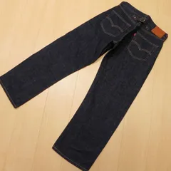 ^766★【美品 濃紺】94年 日本製 LEVI'S 702XX シンチバック ビッグE デニムパンツ リーバイス w31 ビンテージ復刻 レプリカ ★のサムネイル