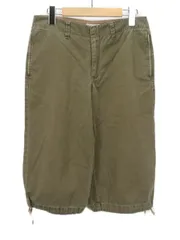 ジェイクルー J.CREW ハーフパンツ ドロスト コットン 4 緑 カーキのサムネイル