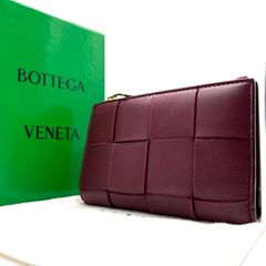⭐️ 新型 極美品 ボッテガヴェネタ カセット 二つ折り財布 レッド 鑑定済 ⭐️ 新型 極美品 ボッテガヴェネタ カセット 二つ折り財布 レッド