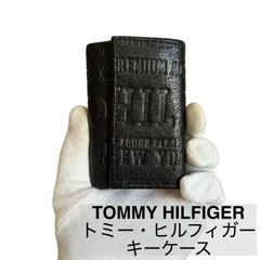 TOMMY HILFIGER/トミー・ヒルフィガー/キーケース/6連キーケース/レザー/ブラック　　　【SH253】のサムネイル
