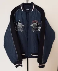 PALACE Festival スタジャン ブルゾン ジャケット ブラック XLのサムネイル